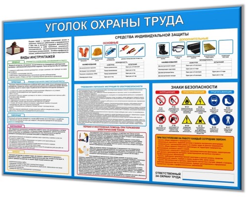 Уголок по охране "Минимал-1"