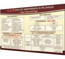 О, Е, Ё после шипящих в разных частях речи